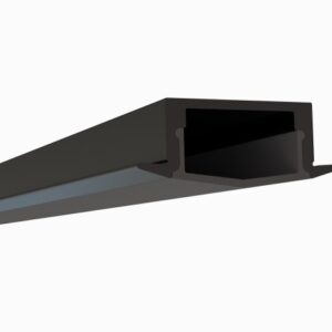1972ASL - BlackBlack Recessed LED Channel
