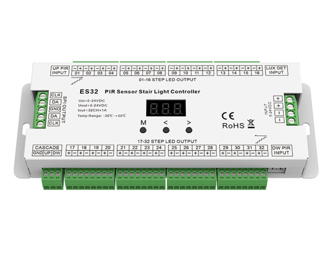 ES32 – PIR Sensor LED Stair Lights Controller