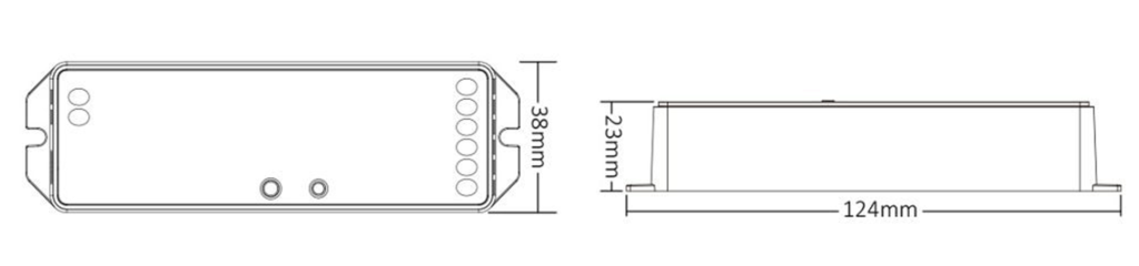 WL5 – RGB+CCT LED Controller (2.4GHz)
