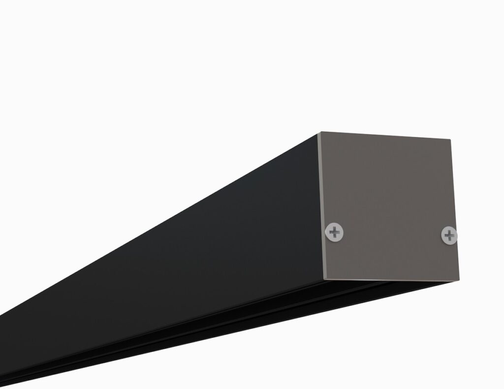 435ASL-B – Surface / Pendant Black LED Channel