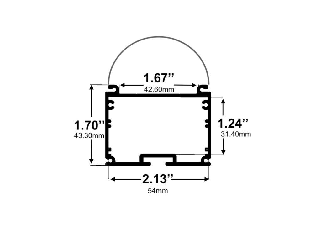 540ASL – Linear LED Channel