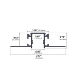 615ASL Trimless Mud-In