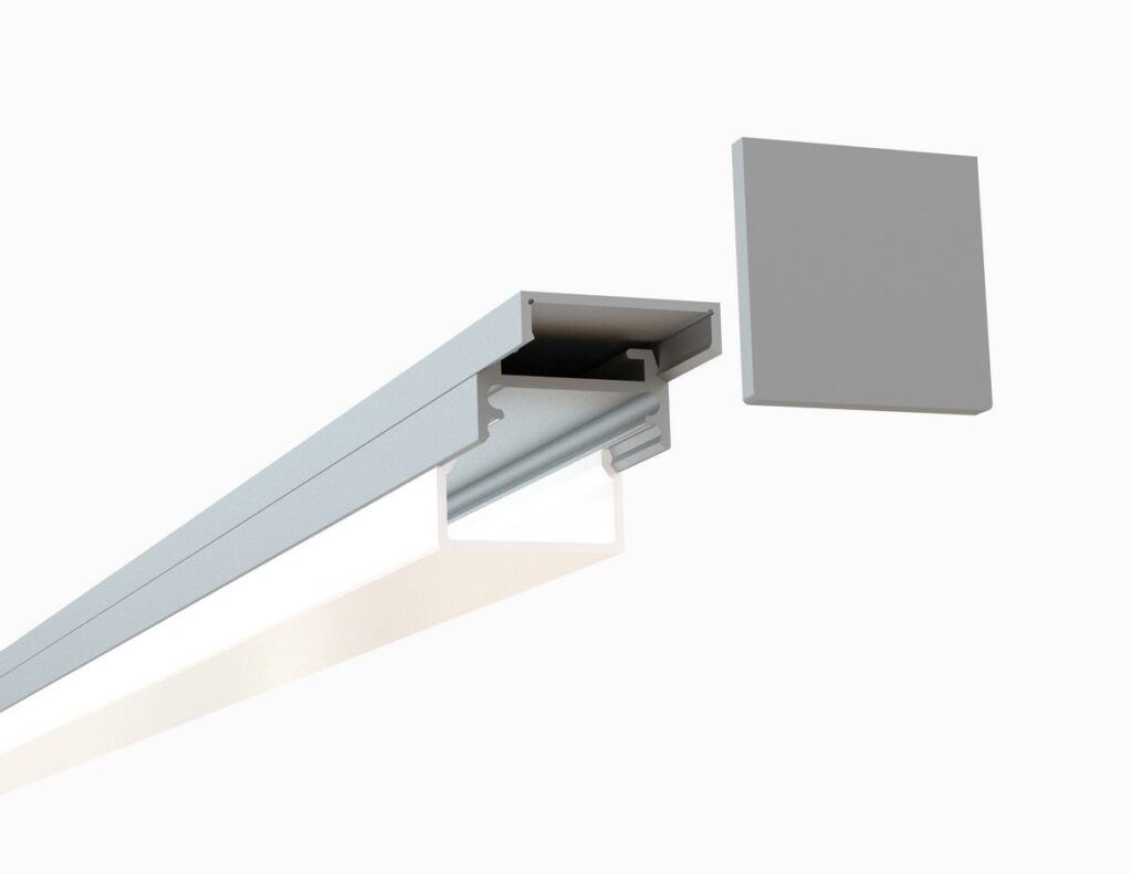 975ASL – Slimline Square LED Channel